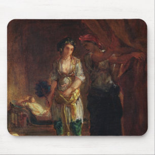 Tapis De Souris Intérieur d'un harem à Oran, c.1847