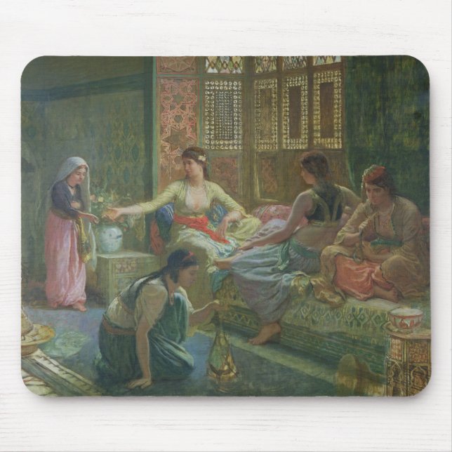 Tapis De Souris Intérieur d'un harem, c.1865 (Devant)