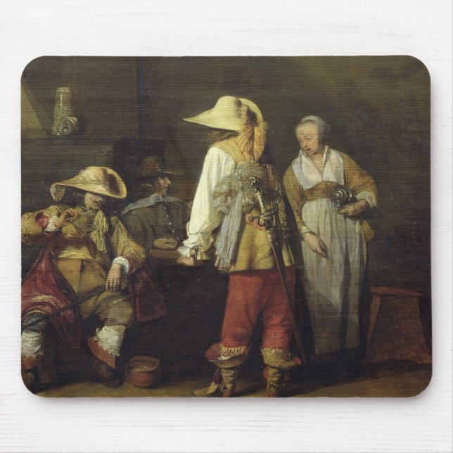 Tapis De Souris Intérieur d'une auberge, 1636 (Devant)