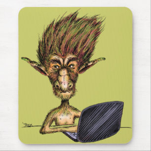 Tapis De Souris Internet Troll