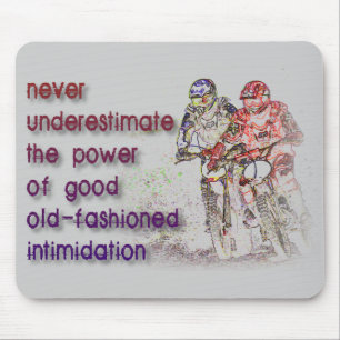 Tapis De Souris Intimidation Dirt Bike Motocross Mousepad