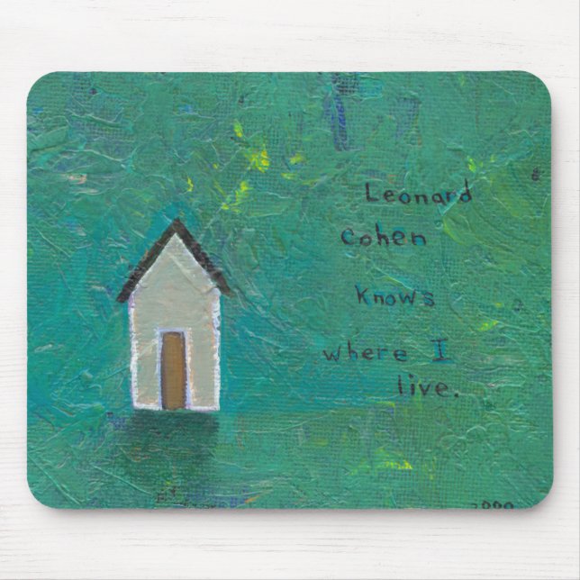 Tapis De Souris Intitulé :  La terre de l'abondance (Devant)