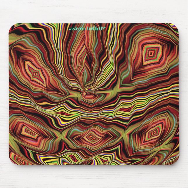 Tapis De Souris Intoxiqué Mousepad de couleur (Devant)