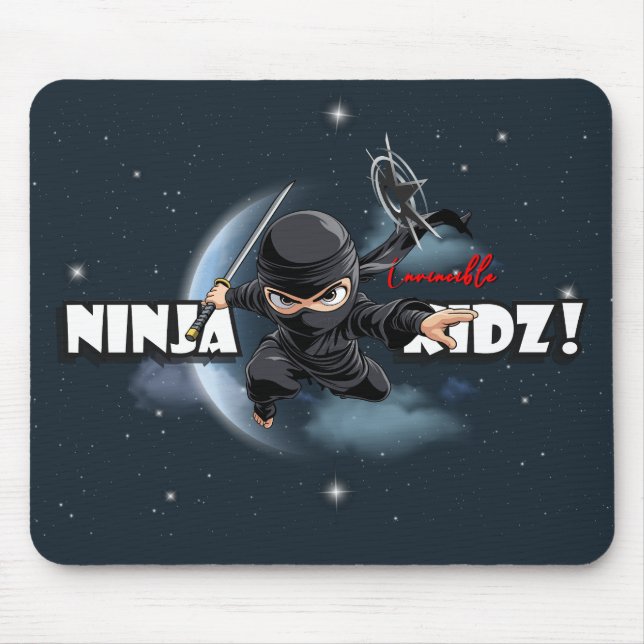 Tapis De Souris Invincible Ninja Kidz |  (Devant)