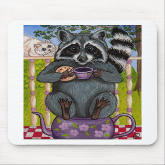 Tapis De Souris Invité Mousepad de thé de RATON LAVEUR
