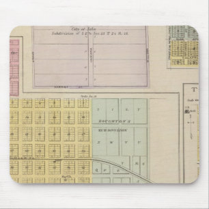 Tapis De Souris Iola, Torrance et Kellogg, Kansas