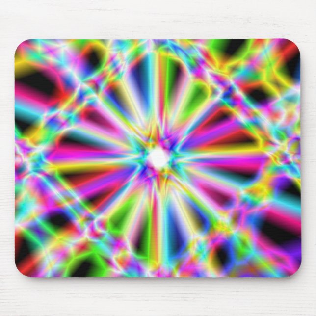 Tapis De Souris Iridescente Chrome 3 Souris Pad (Devant)