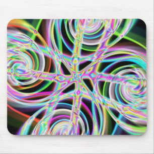 Tapis De Souris Iridescente Chrome neuf