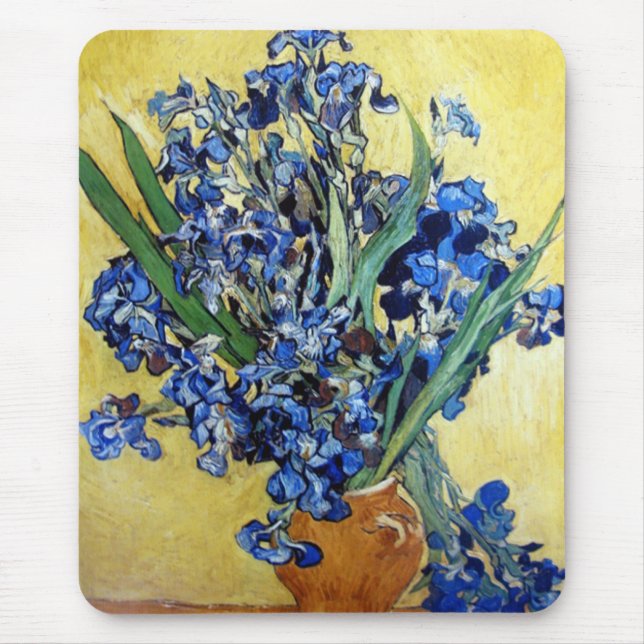 Tapis De Souris Iris 1890 Vincent van Gogh (Devant)