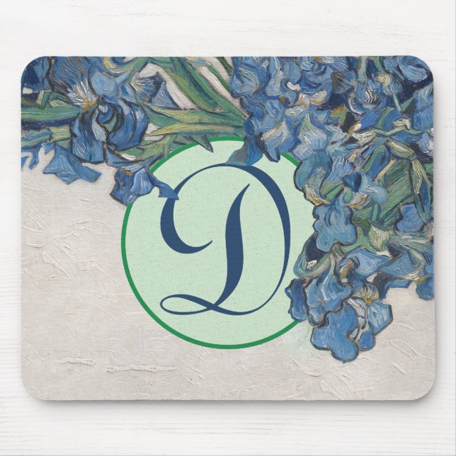 Tapis De Souris Iris de Van Gogh (Devant)