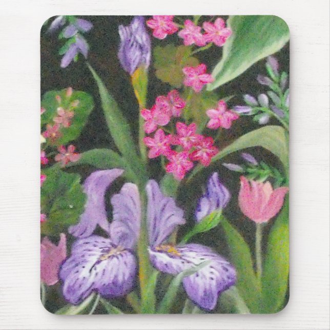 Tapis de souris Iris Garden (Devant)