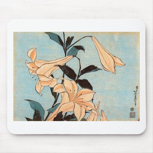 Tapis De Souris Iris japonais (Devant)