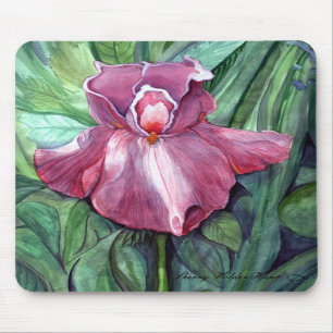 Tapis De Souris Iris rose Mousepad