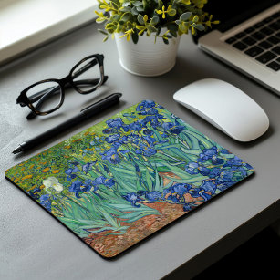 Tapis De Souris Irises   Vincent Van Gogh
