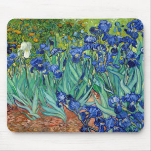 Tapis De Souris Irises Vincent van Gogh Peinture Mousepad