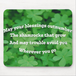 Tapis De Souris Irish Blessing