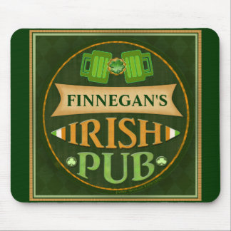 Tapis de souris irlandais de Pub du jour de St