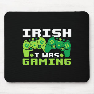 Tapis De Souris Irlandais Je Jouais Drôle Jour de la Saint Patrick