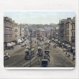 Tapis De Souris Irlande vintage Cork City c1900 Patrick's Street