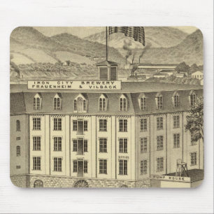 Tapis De Souris Iron City Brewery, Frauenheim et Vilsack