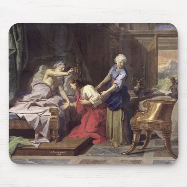 Tapis De Souris Isaac bénissant Jacob, 1692 (Devant)