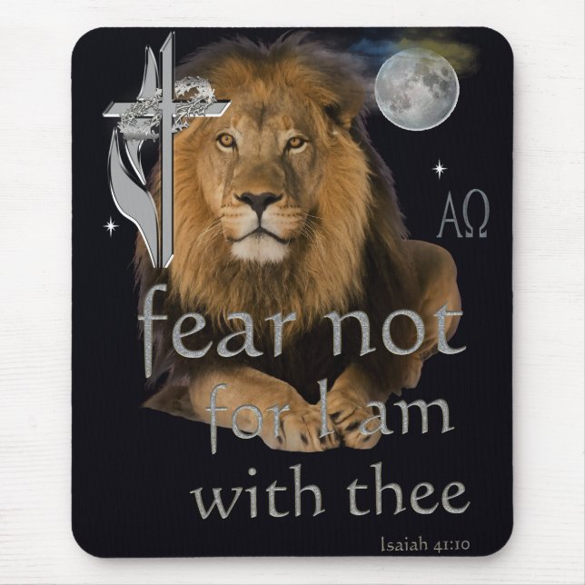 TAPIS DE SOURIS ISAIAH 41:10 (Devant)