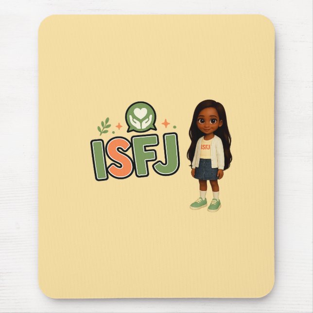 Tapis De Souris ISFJ — A Guardiã da Harmonia (Devant)