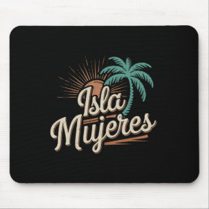 Tapis De Souris Isla Mujeres Mexique Vacances Souvenirs Famille Va