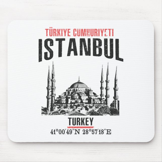 Tapis De Souris Istanbul (Devant)