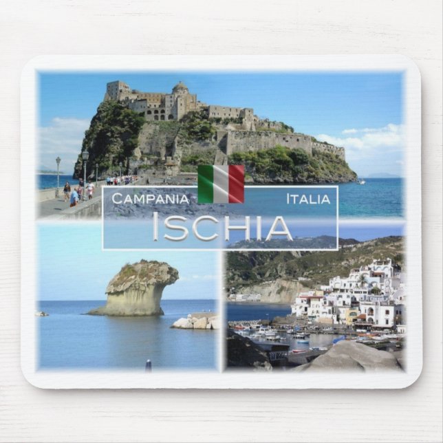 Tapis De Souris IT Italie - Campanie - Isola d'Ischia - (Devant)