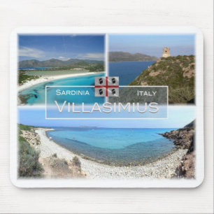 Tapis De Souris IT Italie - Sardaigne - Villasimius -
