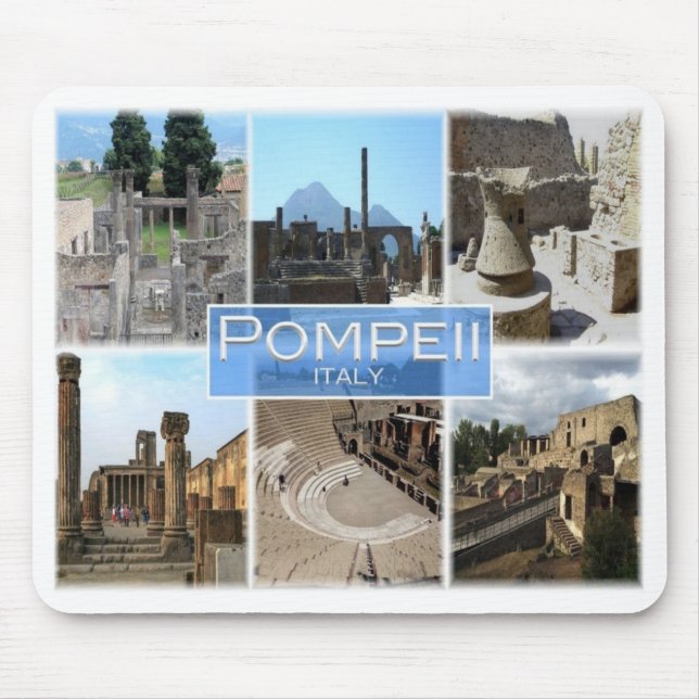 Tapis De Souris IT Italy - Campania - Pompeii - (Devant)