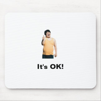 Tapis De Souris “It’s OK!” Mouse Pad – Positivity at Your Fingerti