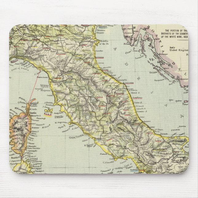 Tapis De Souris Italie 24 (Devant)