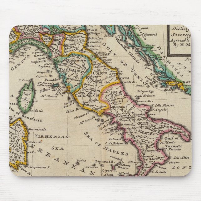 Tapis De Souris Italie 9 (Devant)