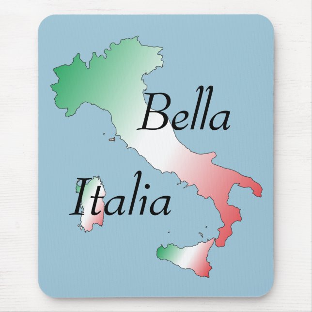 Tapis De Souris Italie - Italia Mousepad (Devant)