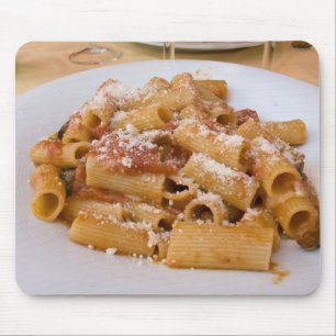 Tapis De Souris Italie, Positano. Assiette de rigatoni.