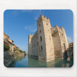 Tapis De Souris Italie, Sirmione, lac de Garde, Scaliger