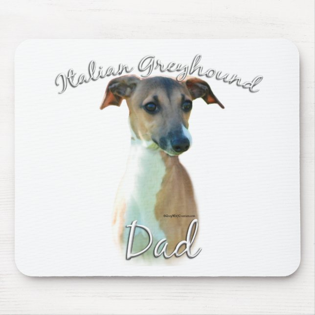 Tapis De Souris Italien Greyhound Papa 2 (Devant)