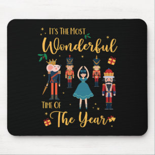 Tapis De Souris It's The Most Wonderful Time Of The Year Nutcracke
