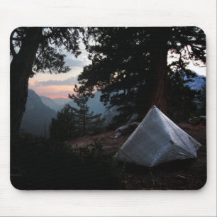 Tapis De Souris Iva Bell Hot Springs Coucher de soleil Ansel Adams