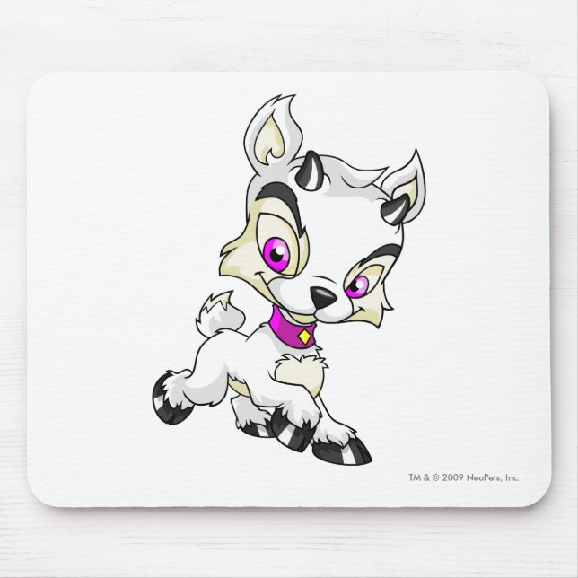 Tapis De Souris Ixi blanc (Devant)