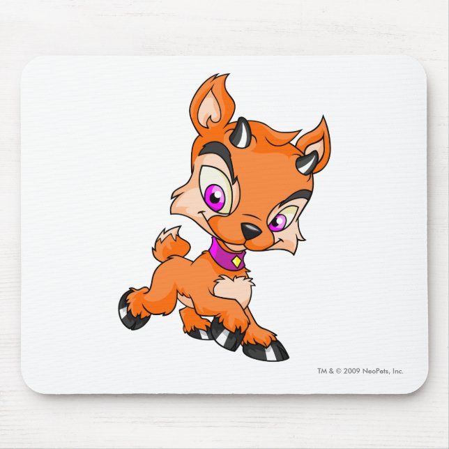 Tapis De Souris Ixi orange (Devant)