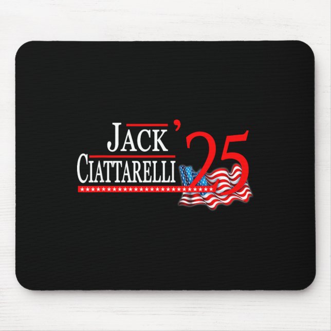 Tapis De Souris Jack Ciattarelli New Jersey Governor Election 2025 (Devant)