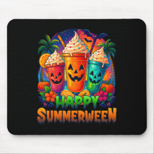 Tapis De Souris Jack-o-lanterne Summerween Vibes Skeleton été Wa