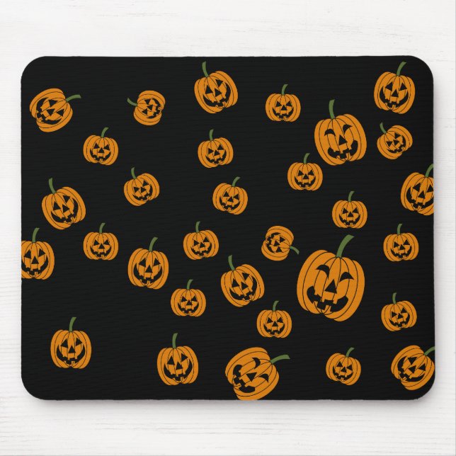 Tapis De Souris Jack O'Lanterns arrière - plan (Devant)