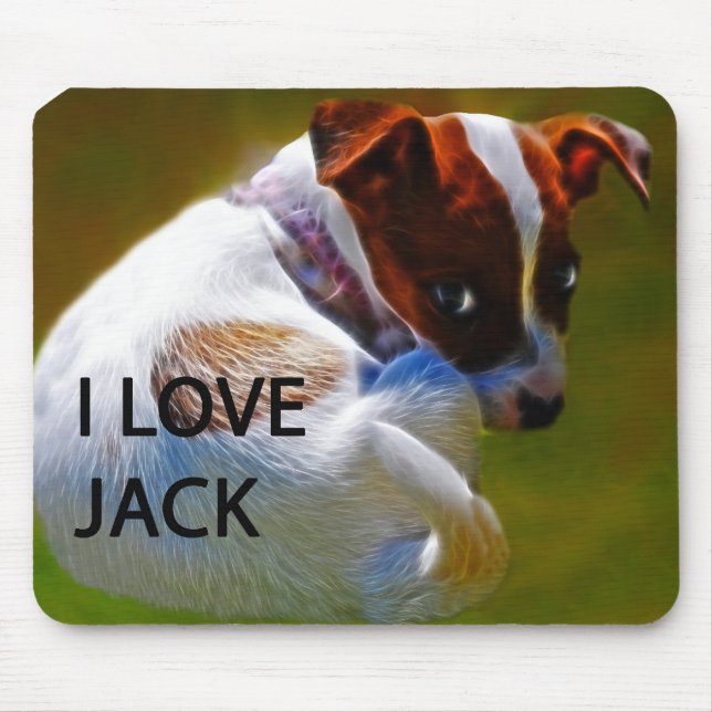 Tapis De Souris Jack Rusell Puppy (Devant)