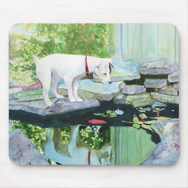 Tapis De Souris Jack Russell Terrier #1 Mousepad (Devant)