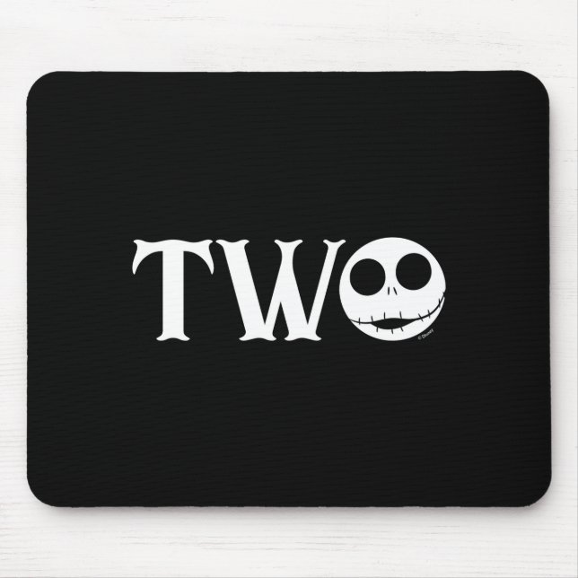 Tapis De Souris Jack Skellington First Birthday Two Baby  (Devant)