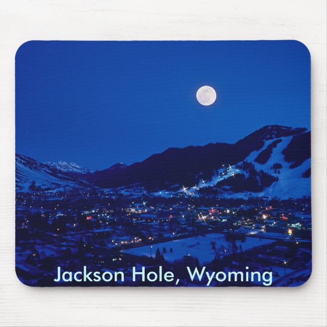Tapis De Souris Jackson Hole (Devant)